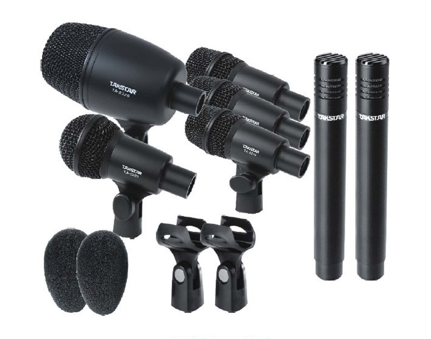 Takstar DMS7AS Drum Microphone Set with Case