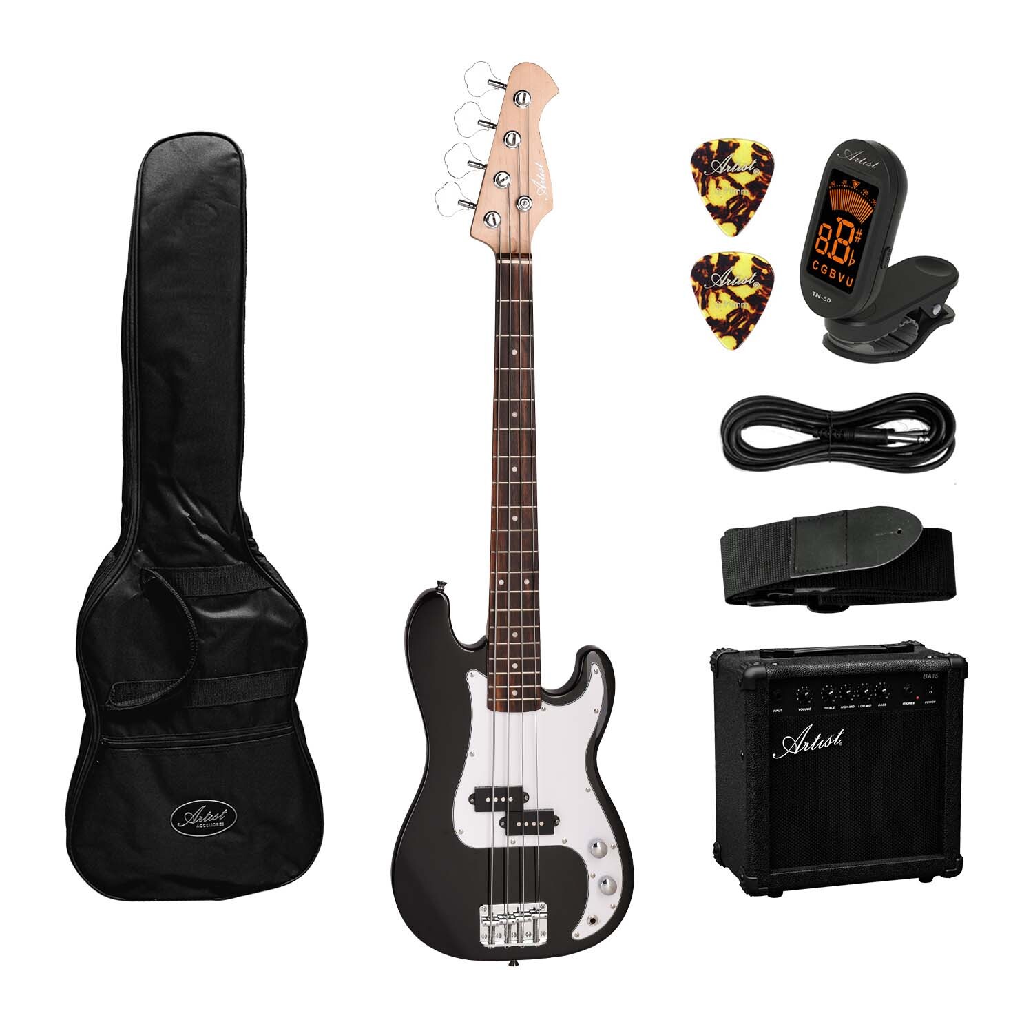 Artist Minip 3 4 Size Electric Bass Guitar