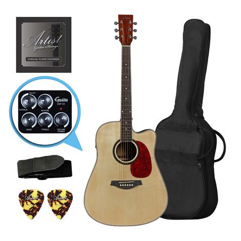 Artist LSPFX Acoustic Electric Guitar w/ Speaker FXLSPFXNT-PARENT